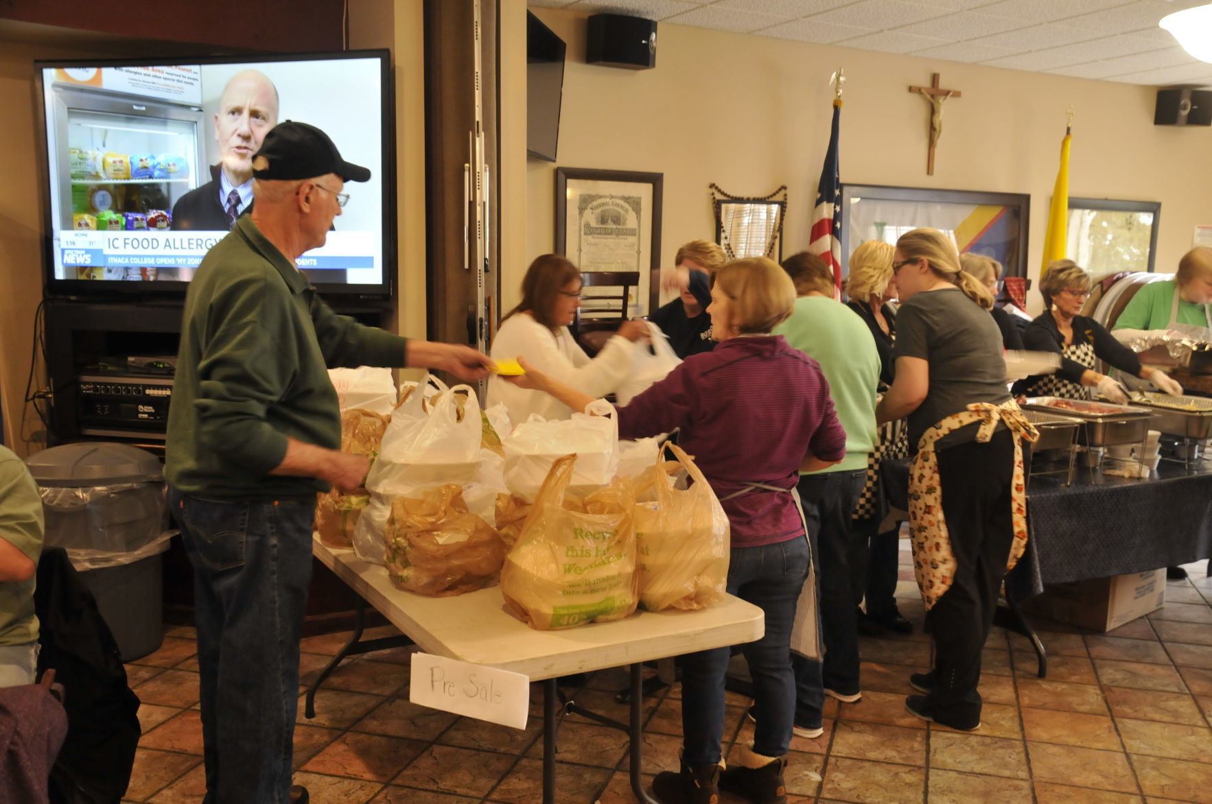 Knights of Columbus dinner 2